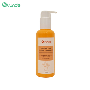 Olio struccante naturale per la cura della pelle purificante dei pori 3 in 1